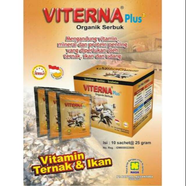 Viterna Plus Organik Serbuk NASA