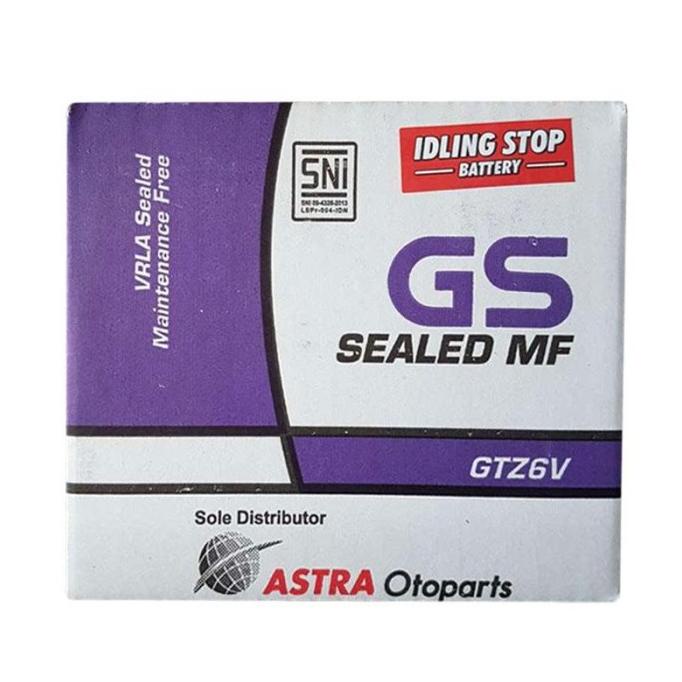 Aki Motor Suzuki GSX 150 GTZ6V GS Astra Kering Original MF electra87 Segera Beli