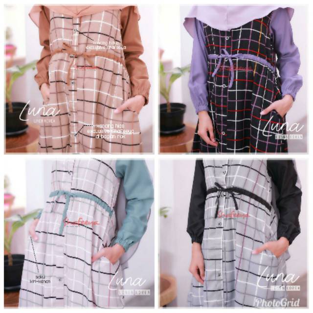 SHAFEEYA - LUNA DRESS MOTIF