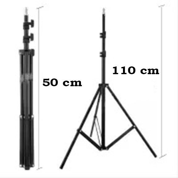 Tripod Handphone 3118 1.1meter with Phone Holder Tripod RingLight / Kamera Tripod Multifungsi