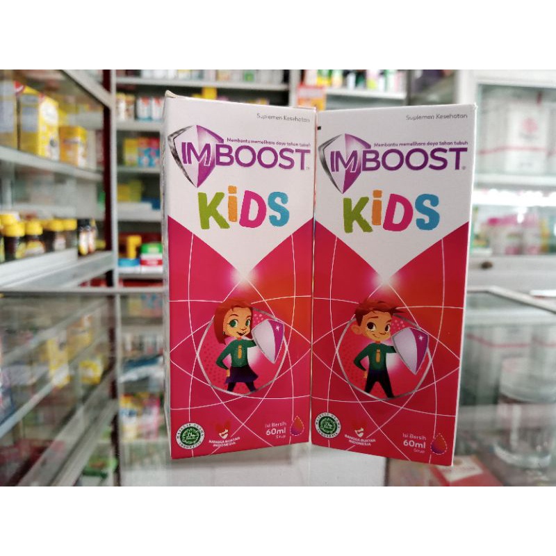 Imboost Kids Sirup 60ml | Suplemen Daya Tahan Tubuh - ED 10/2024