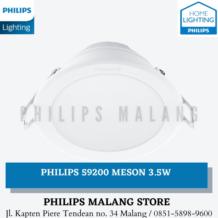 PHILIPS 59200 LED Meson 3.5W - downlight murah
