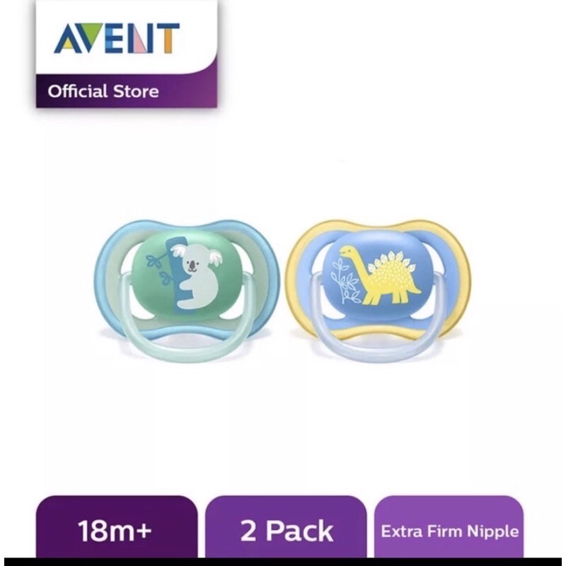 EMPENG PHILIPS AVENT  Avent ultra, TOMMEE TIPPEE DOT PACIFIER 18+  18+ EMPENG 6-18 bulan 0-6 bulan