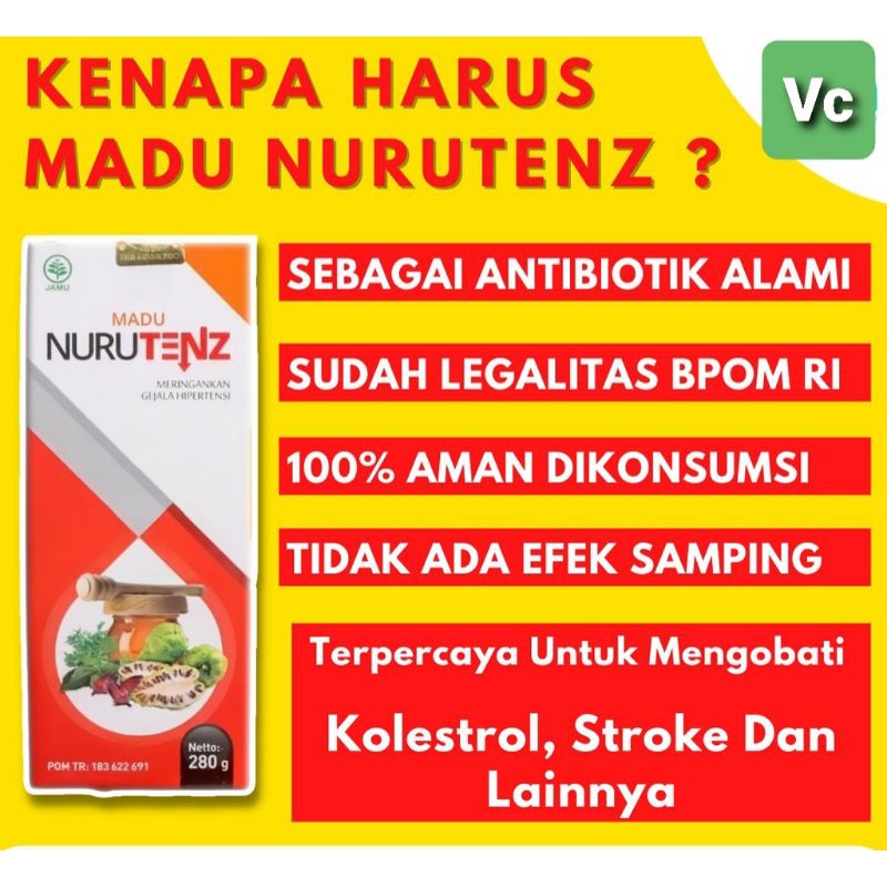 

Madu Herbal Nurutenz Mencegah Stroke akibat Hipertensi dan Jantung