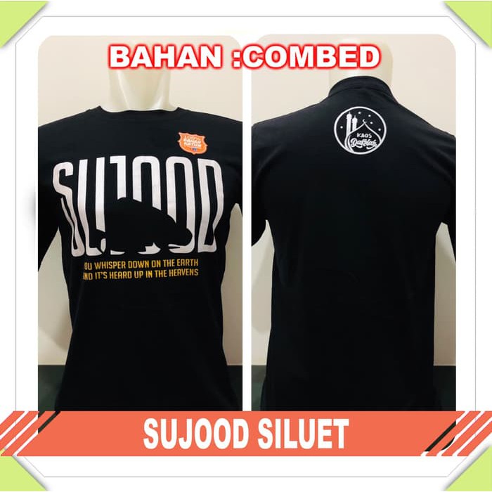 kaos baju distro trendy muslim SUJOOD SILUET