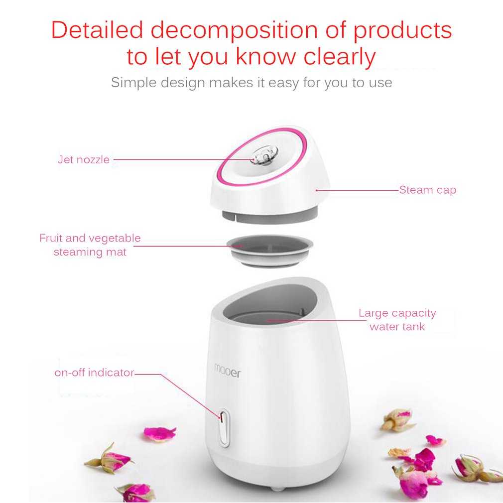 (BISA COD) RVOSTR  HUMI Steamer Muka Nano Spray Steam Beauty Humidifier - MR-Z1