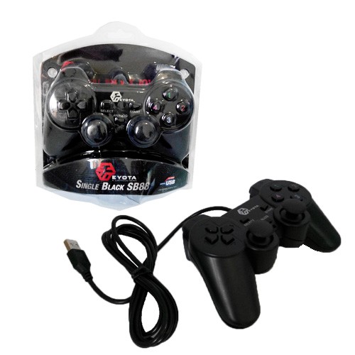 EYOTA GAMEPAD HITAM SINGLE JOYSTICK GETAR