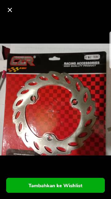 Piringan disk variasi NMax Depan