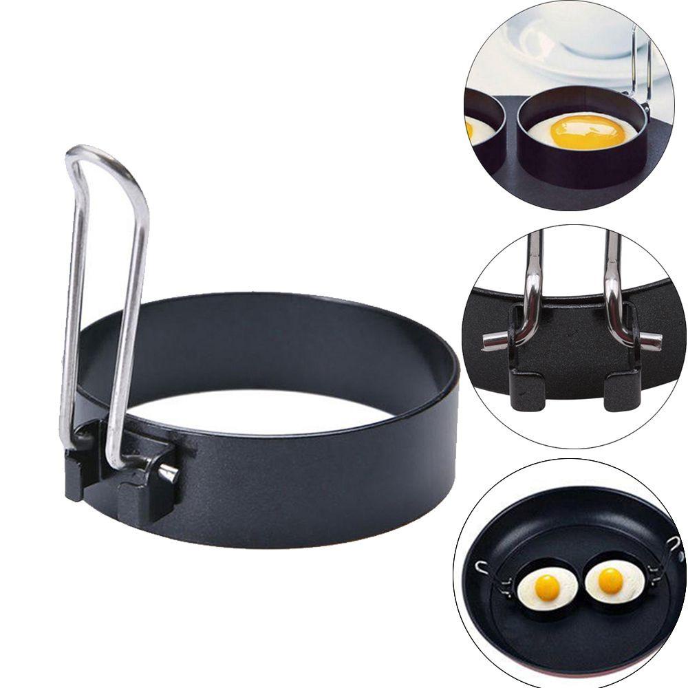 Solighter Cincin Penggorengan Telur Peralatan Dapur Pembuat Pancake Goreng Metal