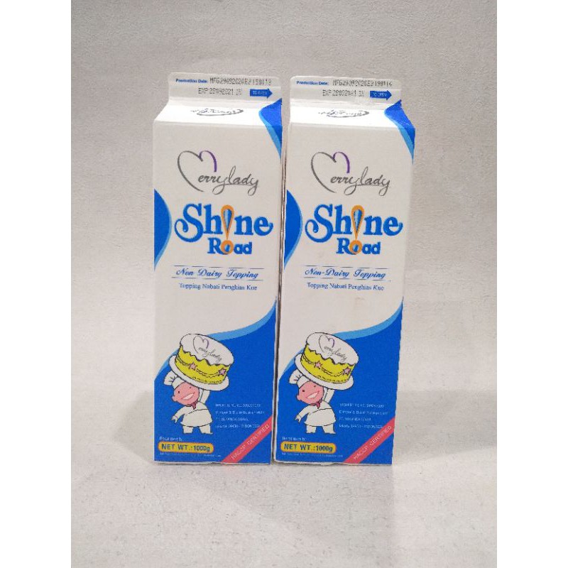 

Shineroad Whipped Cream Non Diary 1L