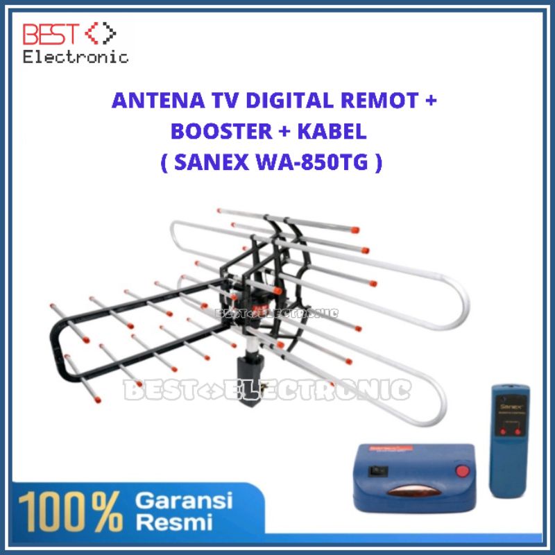 Antena Remot SANEX WA-850 TG / WA-850TG / 850 TG Booster + Kabel