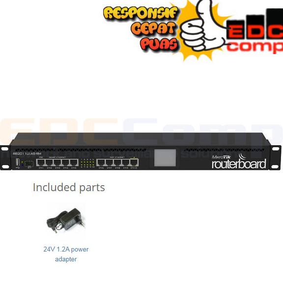 Mikrotik Routerbord Rb2011Uias-Rm / Rb2011 Uias Rm / Rb2011Uias Rm