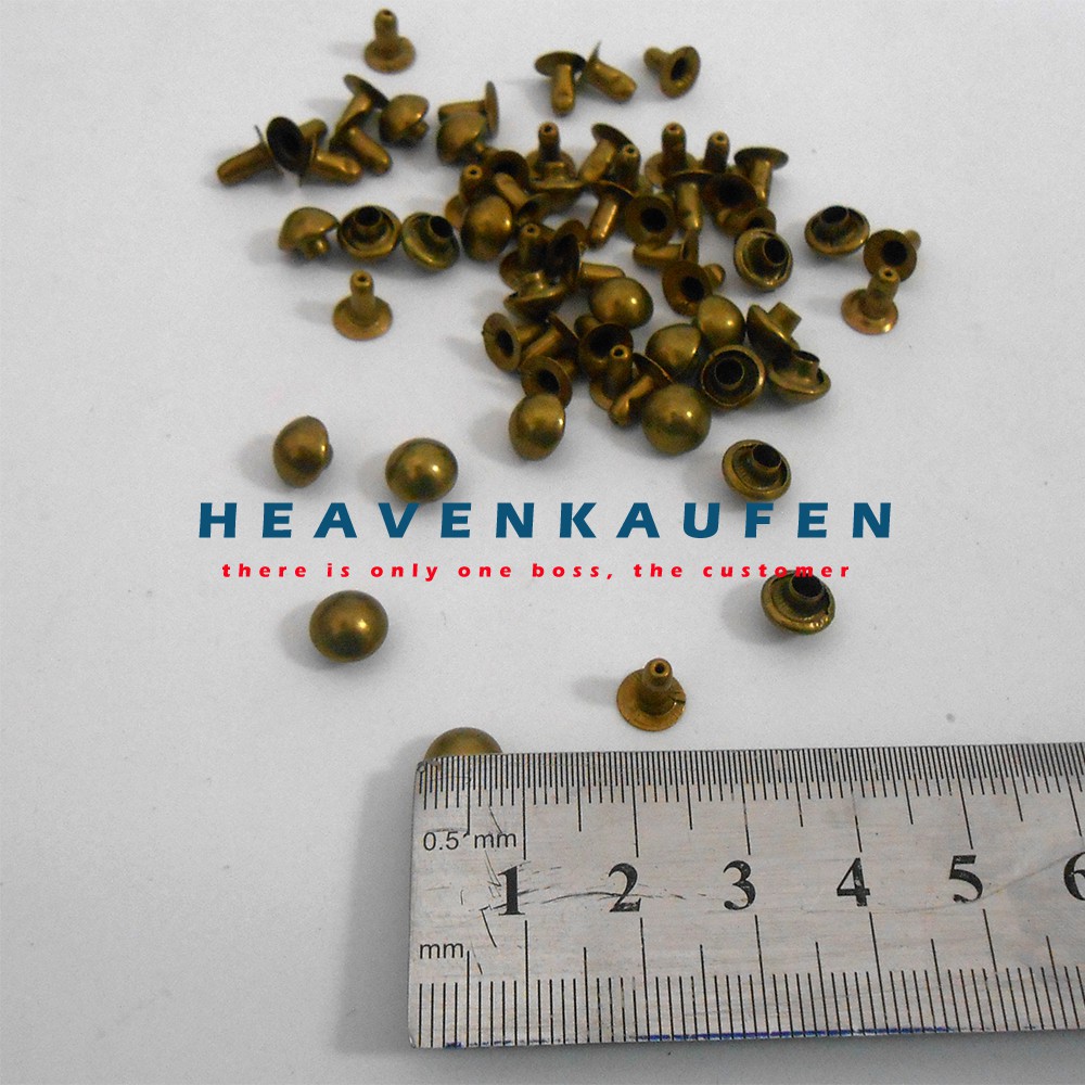 Paku Keling Rivet Jamur ATG Bakar 8 mm