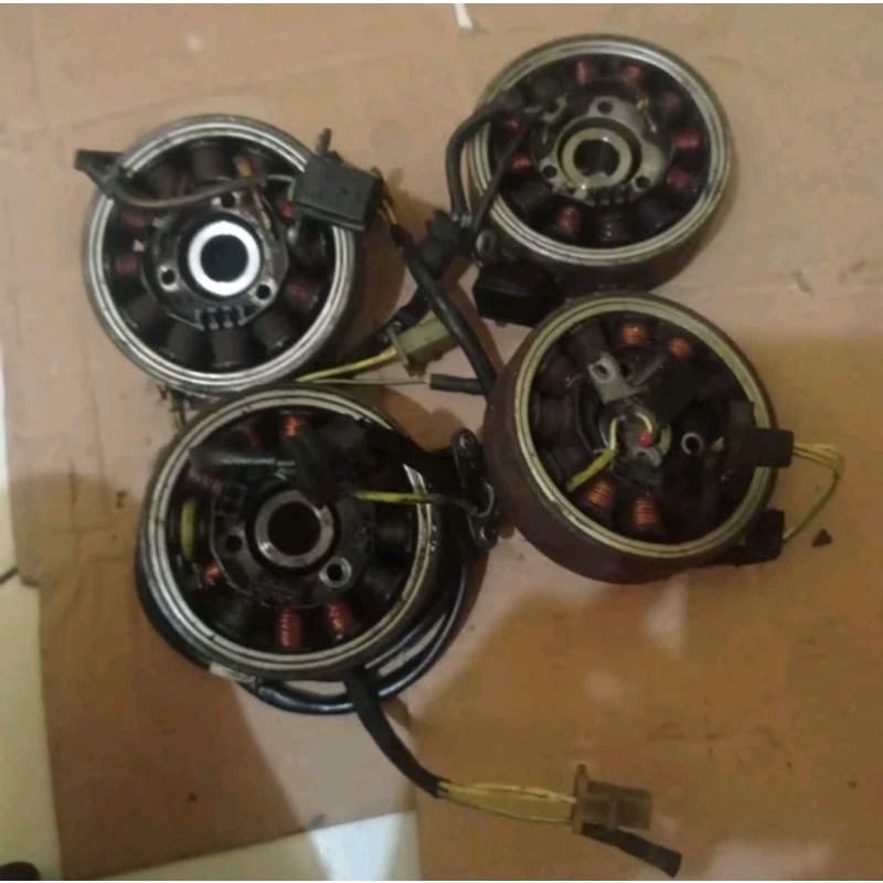 SPUL SET MAGHNIT / PENGAPIAN ORIGINAL LEPASAN MOTOR HONDA VARIO 110 KARBU