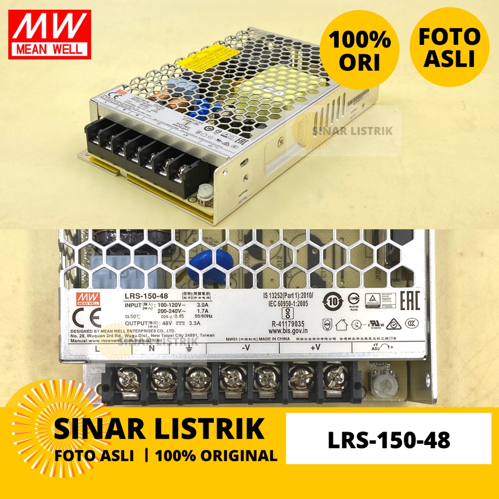 Meanwell LRS-150-48 Catu Daya