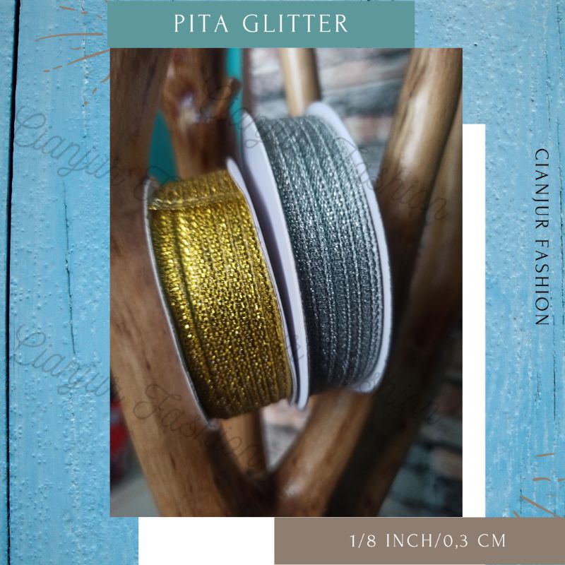 

PITA SATIN GLITER 1/8 inch