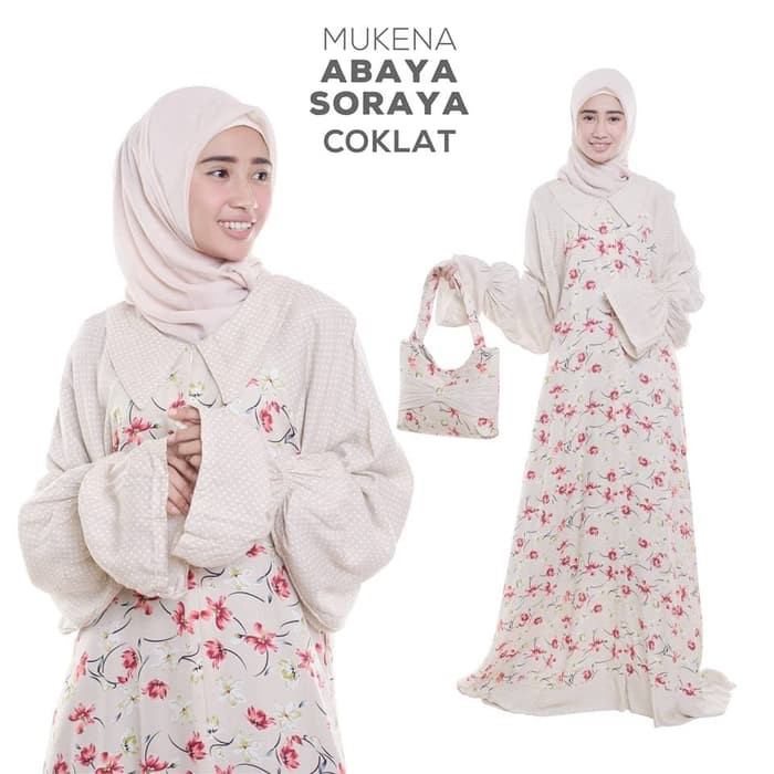 MUKENA DEWASA/ MUKENA KATUN/ MUKENA TERUSAN /MUKENA ABAYA SORAYA