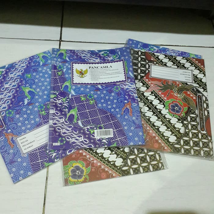 Jual Sampul Buku Quarto Batik Isi Lembar Shopee Indonesia