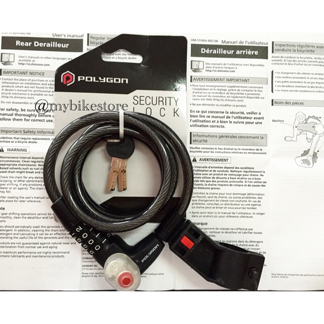 Kunci sepeda polygon