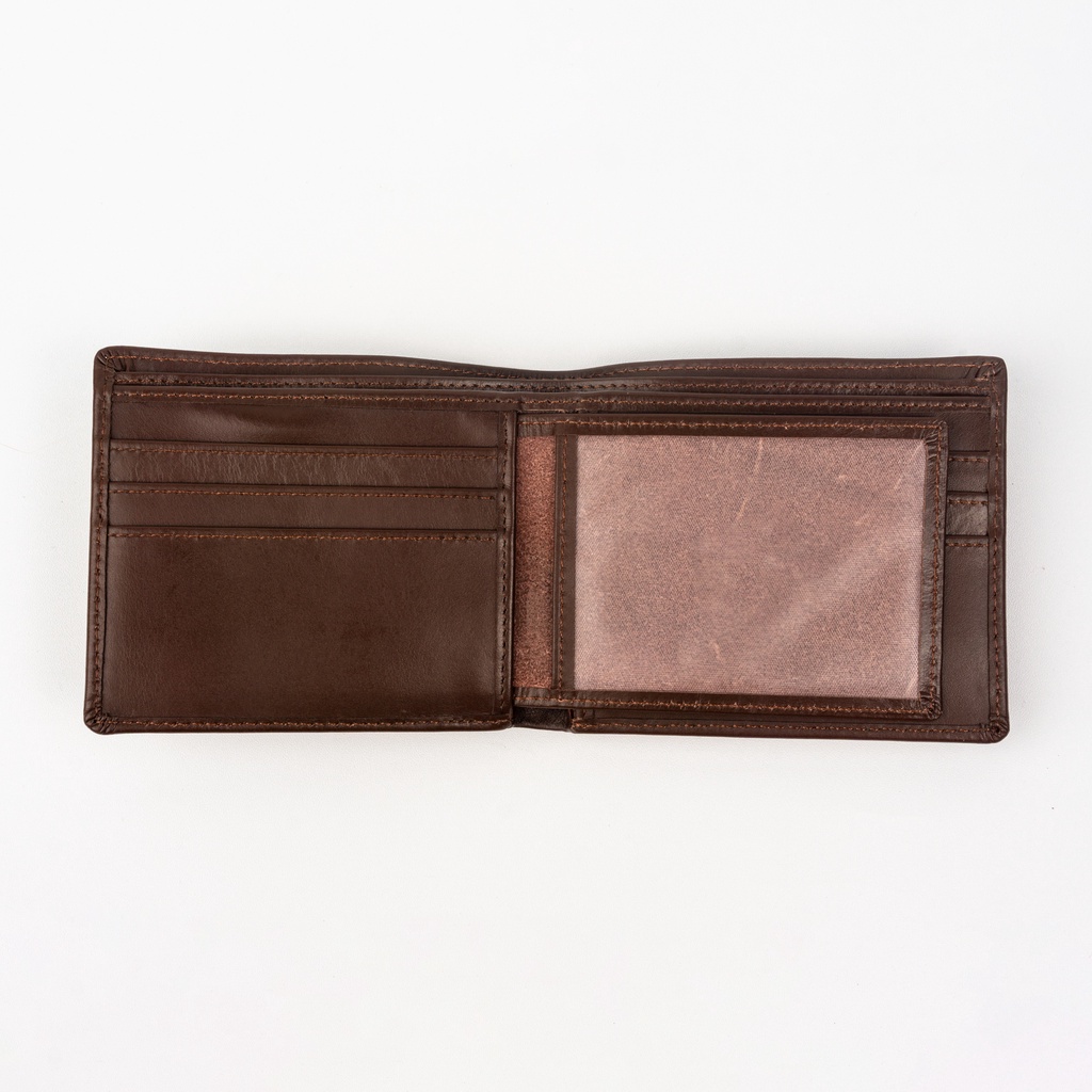 Kenes Leather Dompet Pria Kulit Asli CHRISTOPHER Pullup - Free Gravir Nama