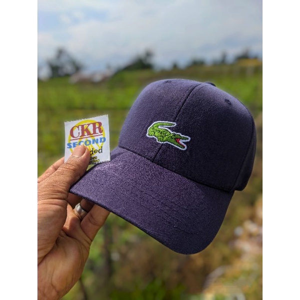 topi pria original branded LACOSTE