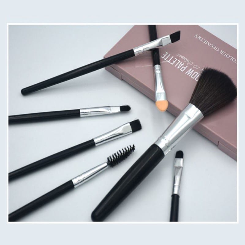 C1114 KUAS BRUSH SET MAKE UP 7 PCS BRUSH MAKE UP IMPORT