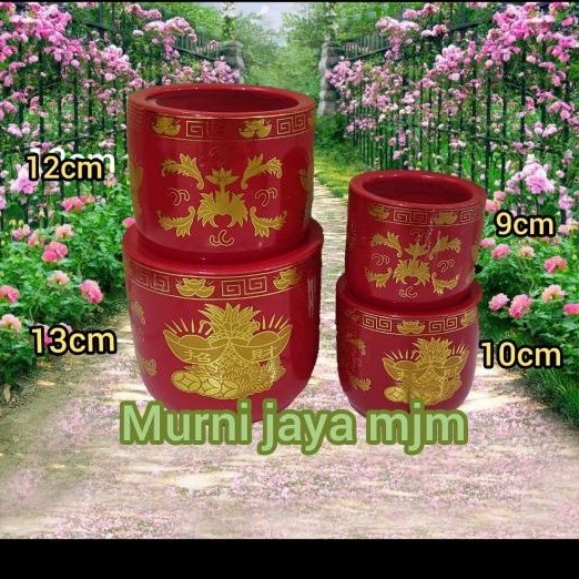 HIOLO DUPA KERAMIK MERAH