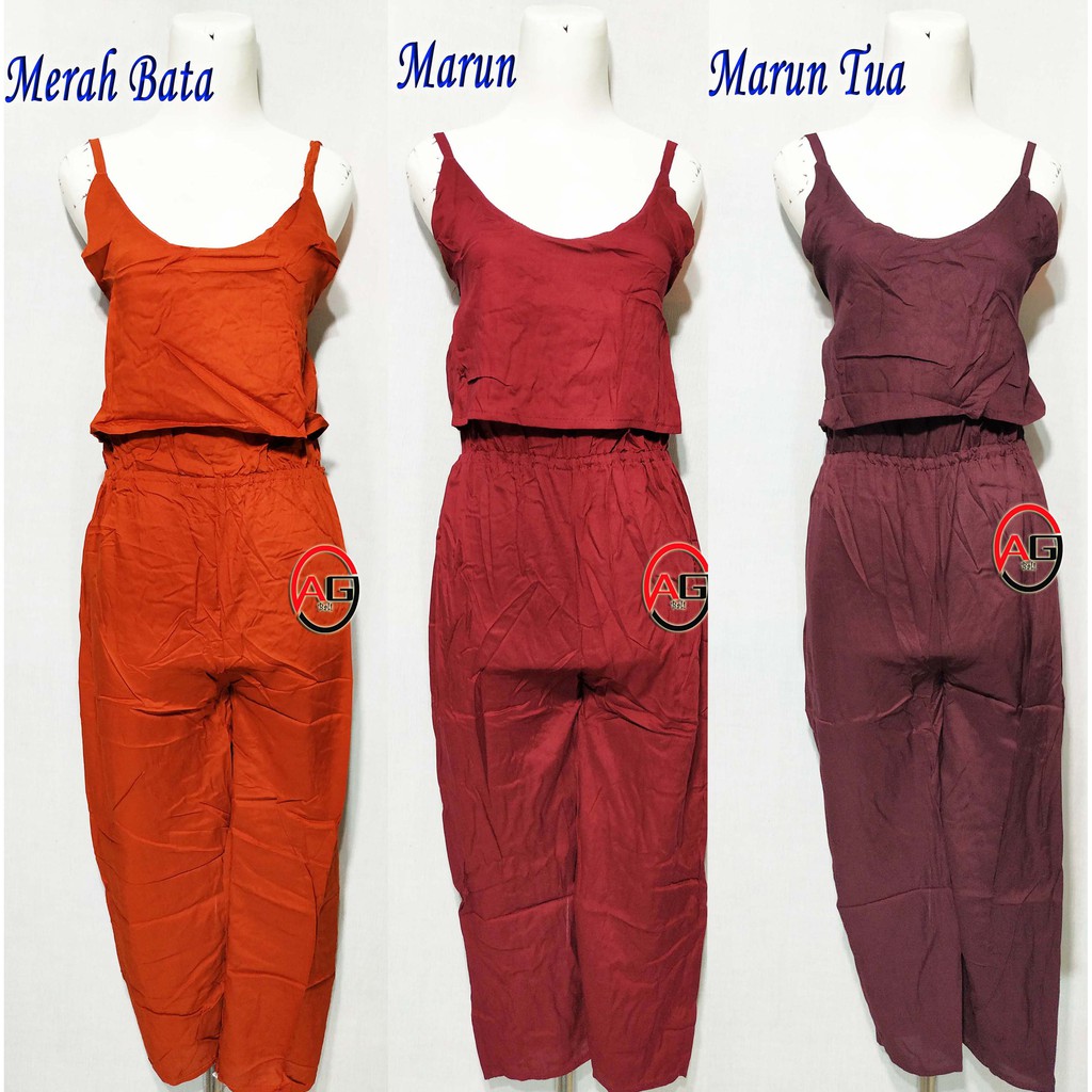 JAMSUIT KIPIR POLOS (pilih warna)