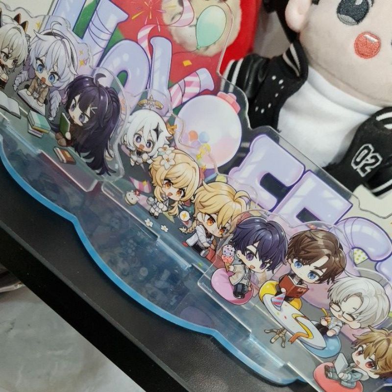 Ready Stock Standee Shikishi Postcard Paperbag Hoyofest 2021Official GI Genshi Impac TOT Tea Of Them