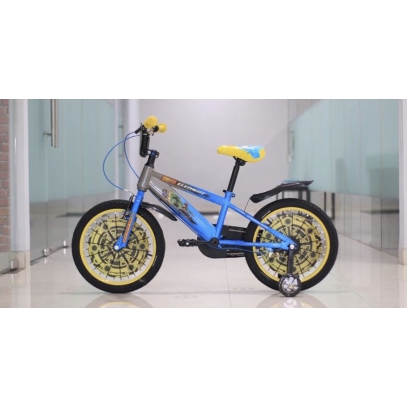 Sepeda Anak BMX Element Avengers VS Thanos 12 16 & 18 Inch SNI-5