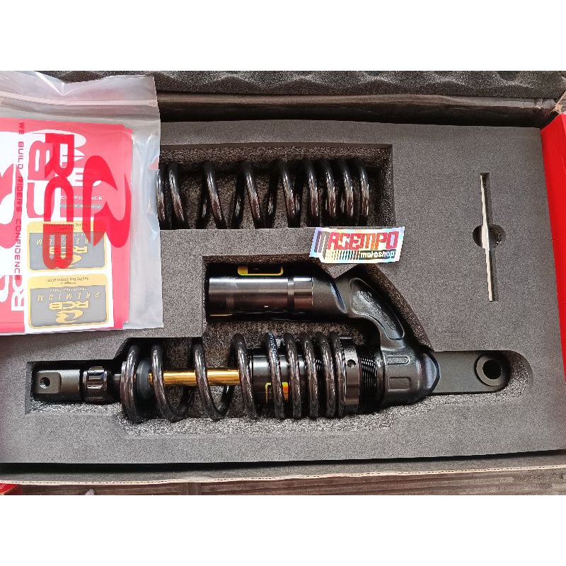 Shock RCB VS SERIES SCOOPY, GENIO, BEAT, VARIO 150 BLACK PREMIUM