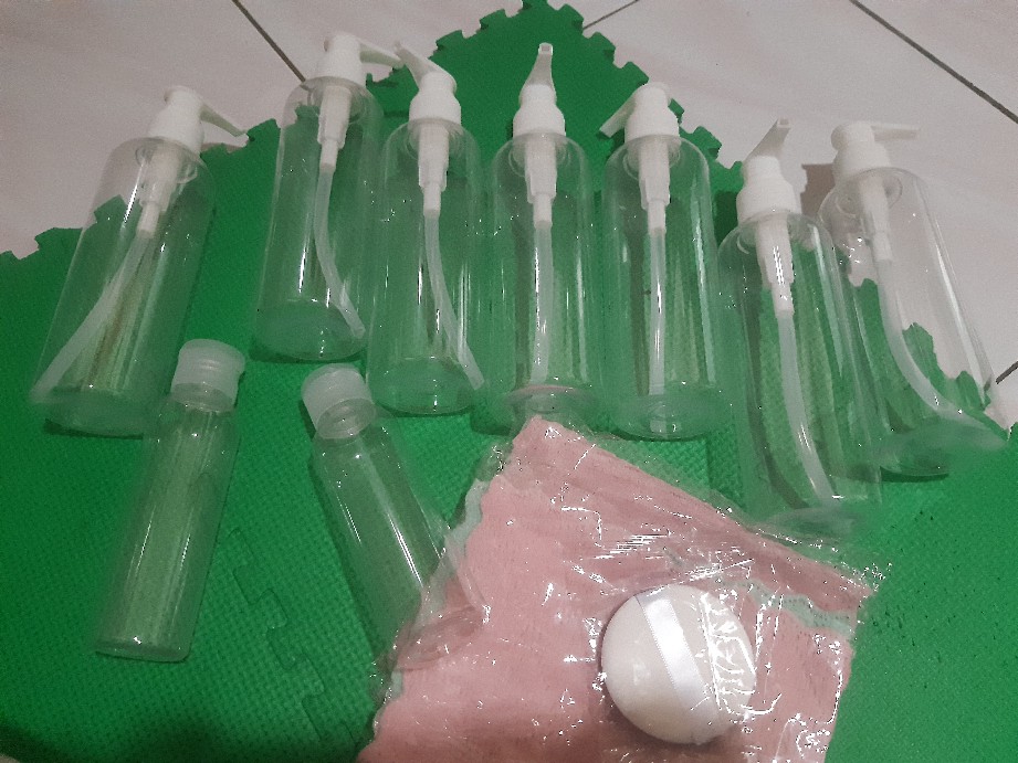 Gajebo - Botol Plastik 100ml Tutup Fliptop Bahan Tebal Harga Grosir / Botol Isi Ulang