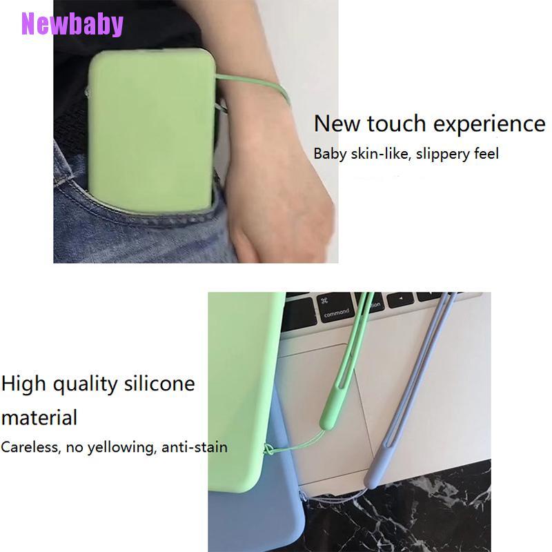 (Newbaby) Tali Lanyard Bahan Silikon Lembut Untuk Gantungan Kunci / Handphone DIY