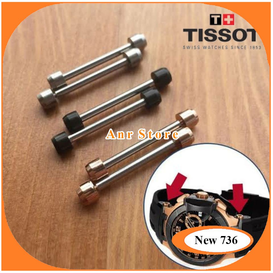 Original Pen Pin Springbar Tissot Tisot Trace T-race T race Stainless Steel Premium Kekinian