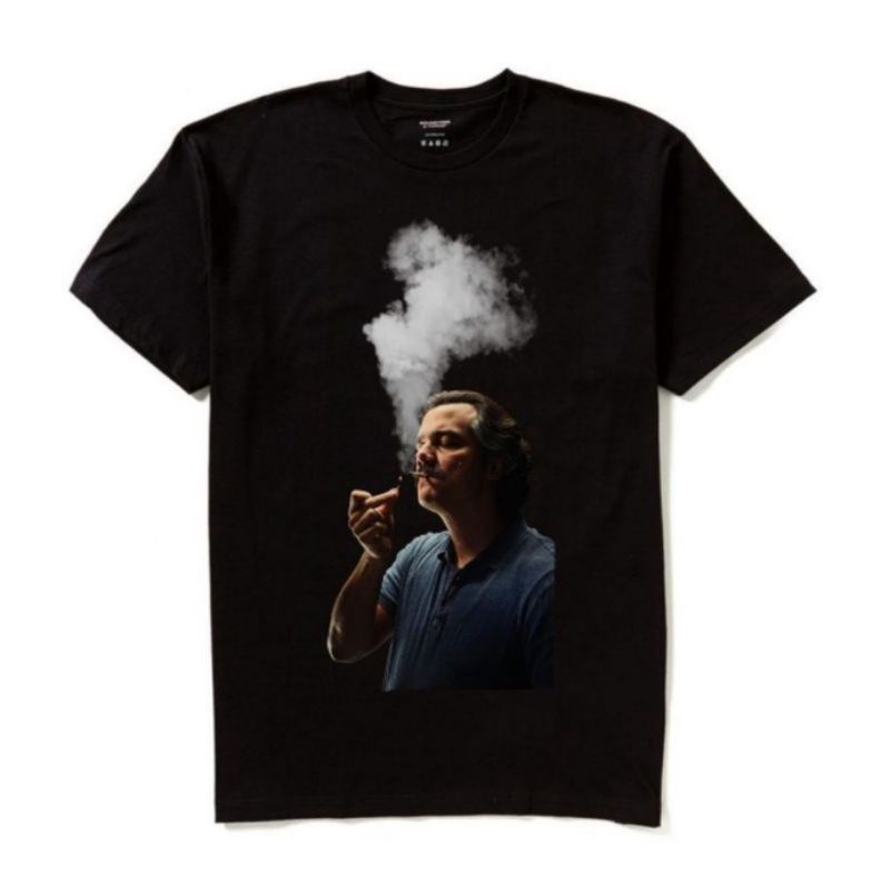 KAOS PABLO ESCOBAR MERCH - THE KING OF COCAINE NARCOS PRIA DAN WANITA