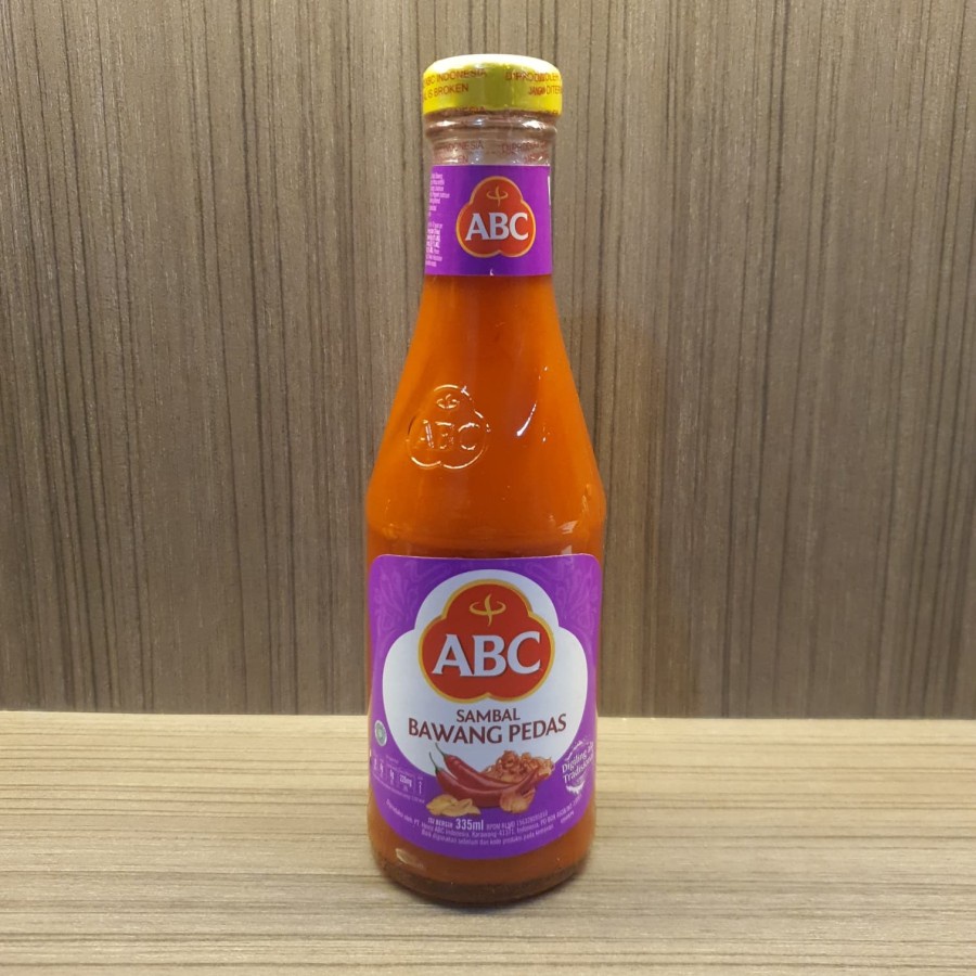 

ABC Sambal Bawang Pedas Digiling Ala Tradisional Halal 335 Ml
