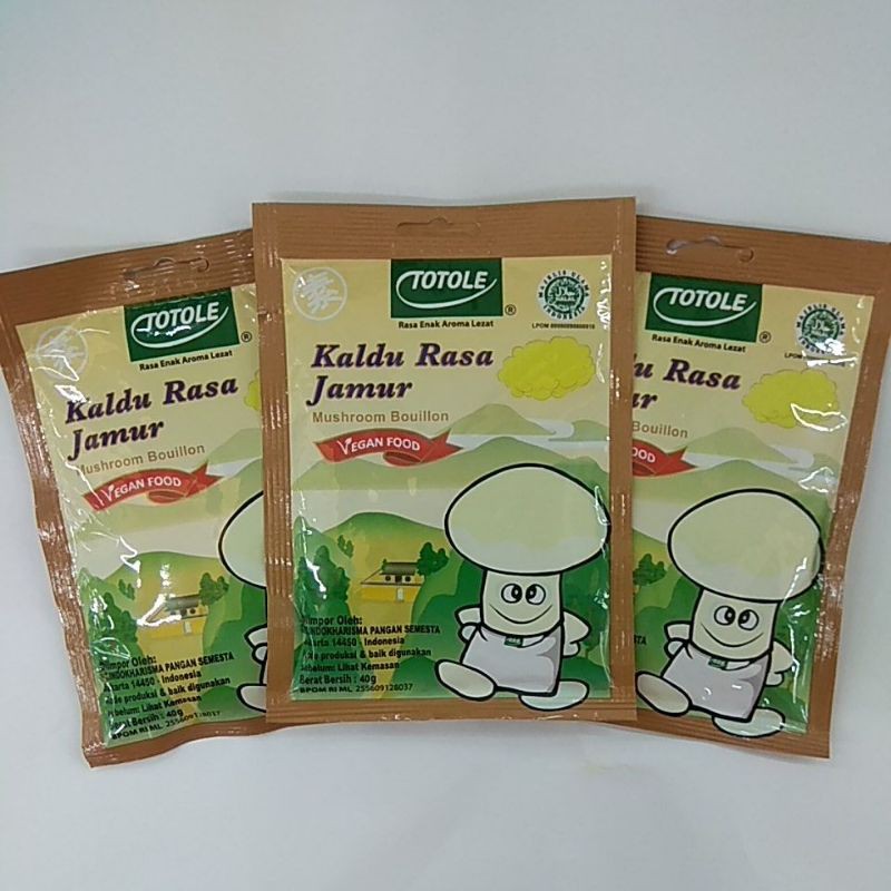 

Totole Kaldu Bubuk rasa jamur 40g