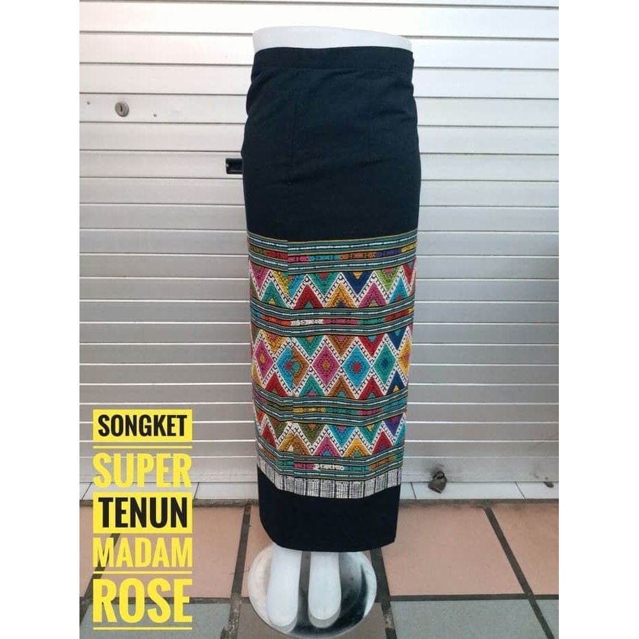 Songket Tenun Super Merk Madam Roose Original Thailand