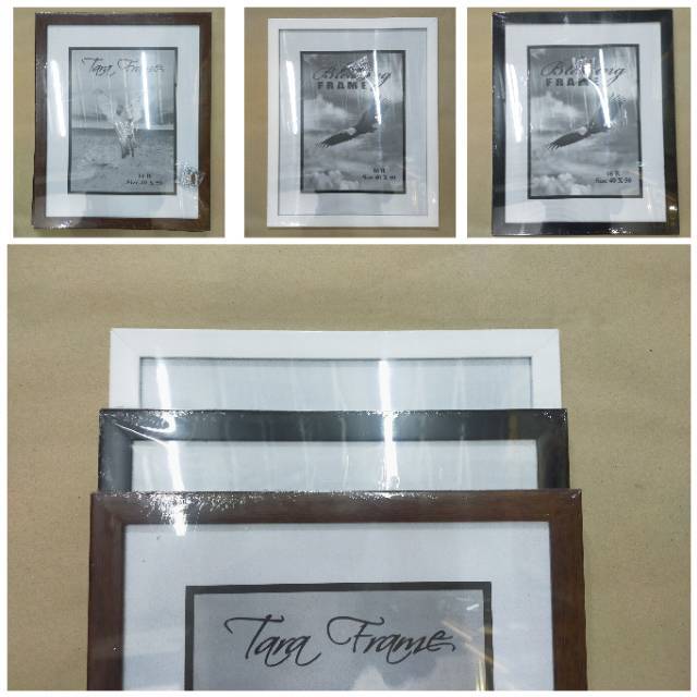 Bingkai Foto Frame Foto Pigura Foto Minimalis 16r 40x50cm Shopee Indonesia