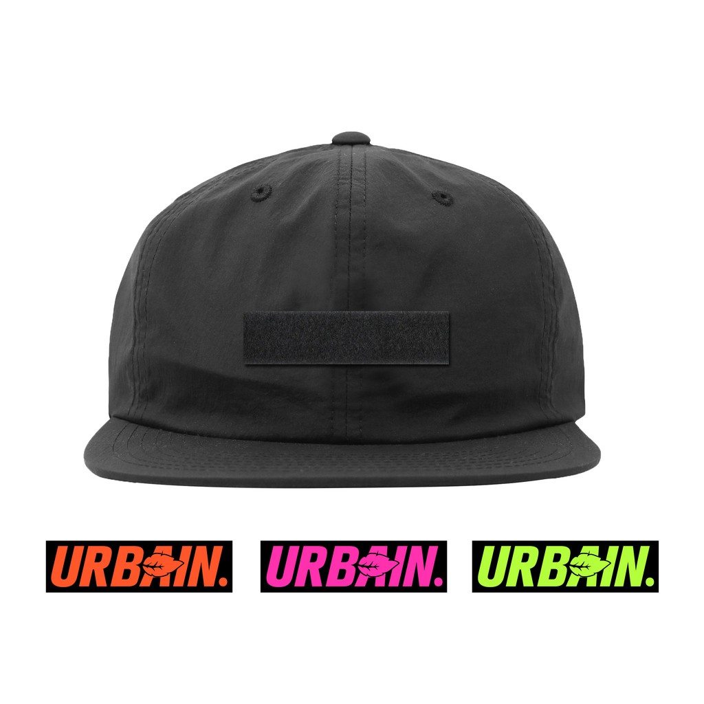 

Urbain x Leaf Classic Hat - Urbain x Leaf Logo - Black