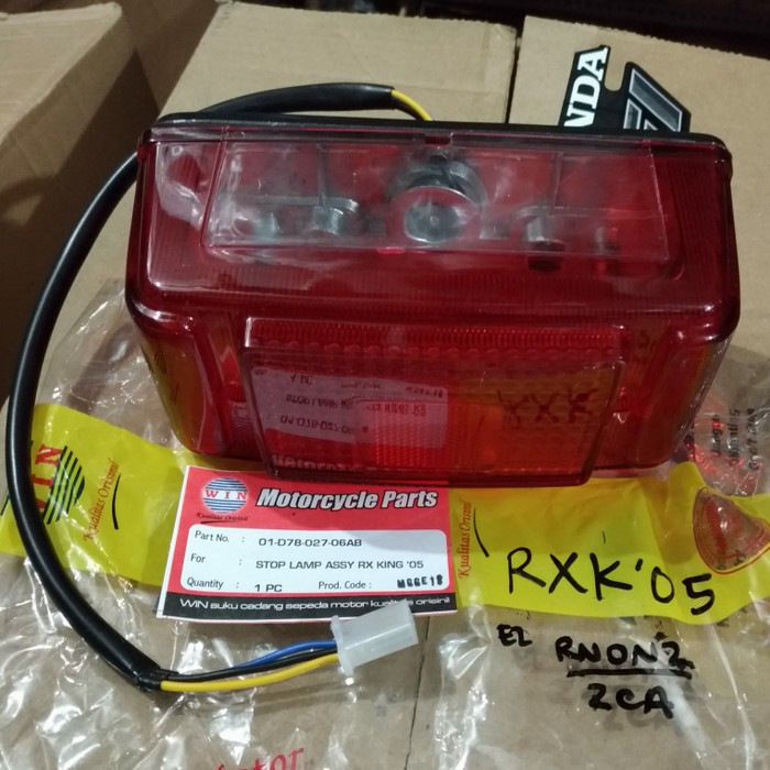 WIN - Lampu Stop Belakang RXK RXKing RX King New 2005