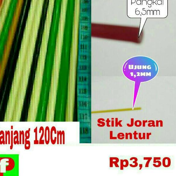 CR120 Stik Joran Fiber Glass Tongkat Pancing Fiber  Padat Non Carbon Karbon sutet Suhil Rod Blank (K