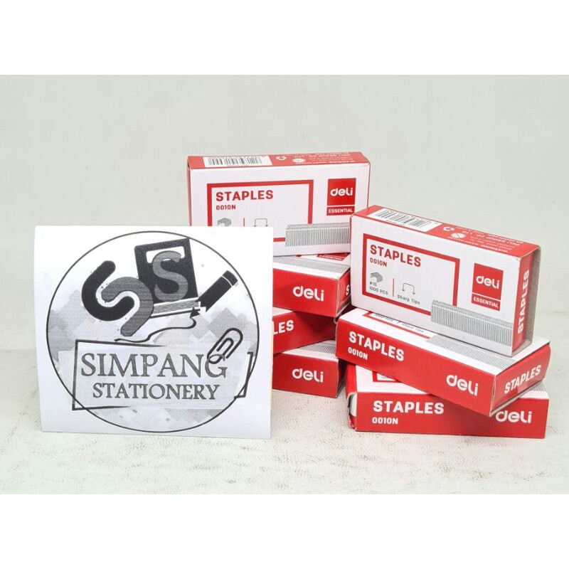 

Deli isi staples 0010N no 10/pak kecil
