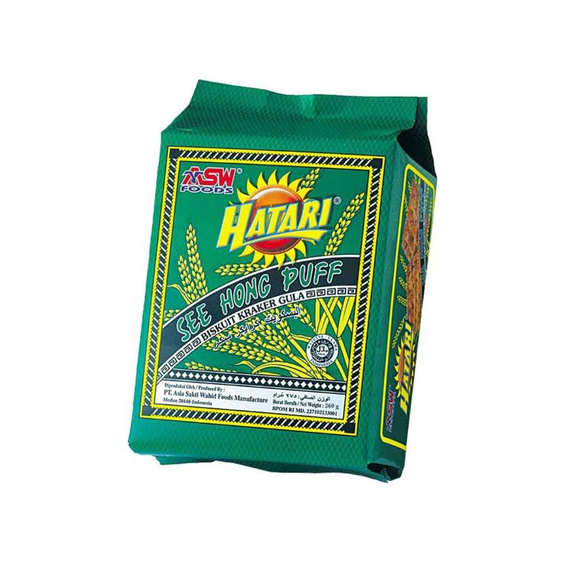 

Hatari Crackers See Hong Puff Sugar 260G