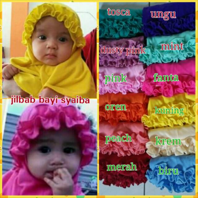 Model Jilbab Bayi Terbaru