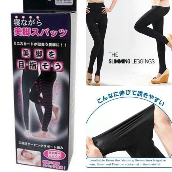 SLIMMING NIGHT LEGGING / SLIMING NIGHT LEGING STOKING PEMBAKAR LEMAK