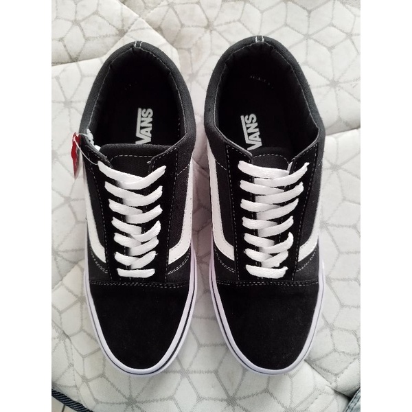 Vans Oldskool Premium Sepatu Vans Hitam Putih Sneakers Old Skool Pria Wanita