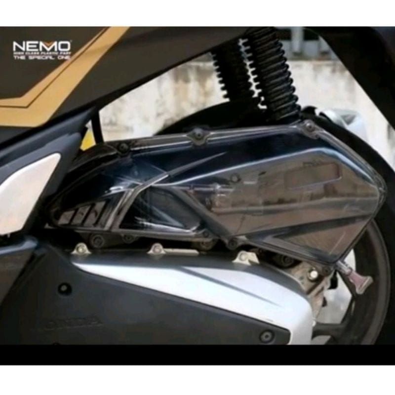 Cover Tutup Filter Hawa Clear Transparan Rayben Honda PCX 150/160 ADV 150/160 Tutup CVT