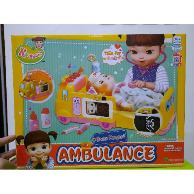KONGSUNI AMBULANCE DOCTOR PLAYSET - MAINAN ANAK DOKTER