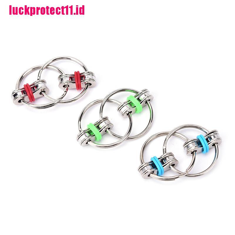 Lucktoy Edc Fidget Hand Spinner Bentuk Rantai Untuk Menghilangkan Stress